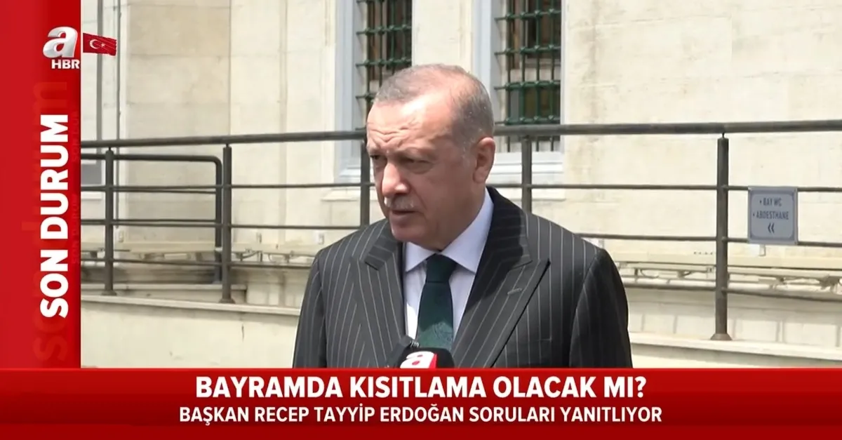 Son dakika: Başkan Erdoğan cuma çıkışı açıkladı: Kurban Bayramı'nda kısıtlama olacak mı?