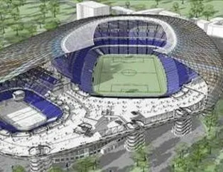 Tek çatı altında iki stadyum!