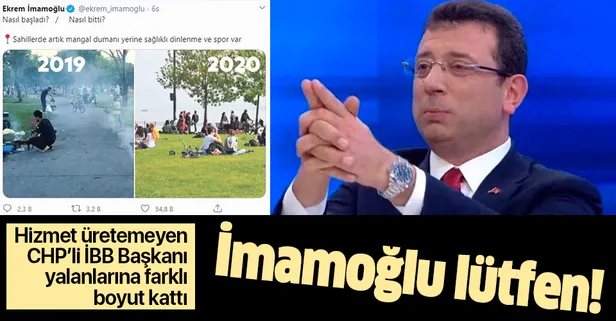 Ekrem İmamoğlu yalanı abarttı, 6 yıl önce çekilmiş fotoğrafı propagandasında kullandı
