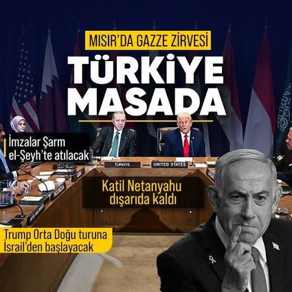 Trump’tan Gazze zirvesi: Türkiye masada