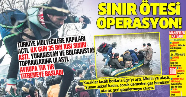 Türkiye mültecilere kapıları açtı! Avrupa tir tir titremeye başladı...