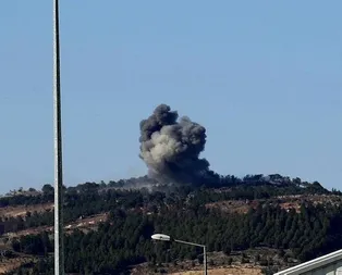 Burseya Dağı böyle bombalandı