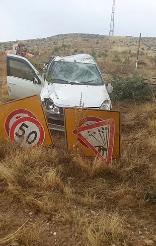 Kahramanmaraş'ta feci kaza! 4 yaralı