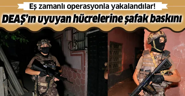 Son dakika: Adana'da DEAŞ'ın uyuyan hücresine şafak baskını: 6 kişi gözaltına alındı