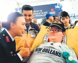 Sultangazide yaşayan Samet Efeye TEKNOFEST sürprizi