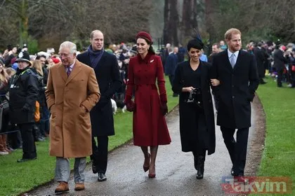 Kate Middleton ile Meghan Markle Noel kutlaması için yan yana geldiler