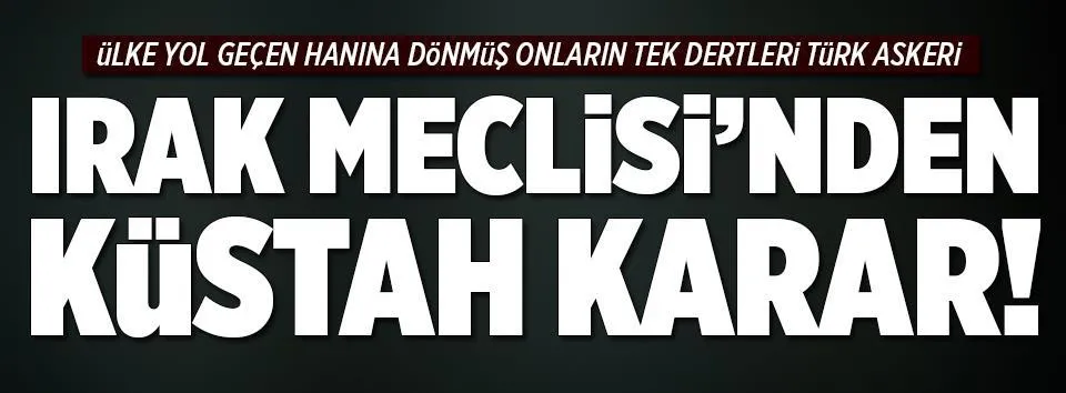Türkiye'den Irak'a sert tepki-1