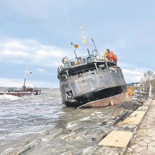 Zonguldakta batan Kafkametler isimli geminin mürettebatının son mesajı hüzne boğdu