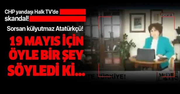 Halk TV sunucusu Ayşenur Arslan TRT’yi eleştireyim derken rezil oldu!