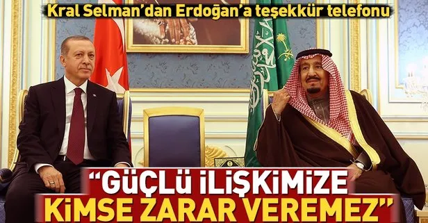 Son dakika... Suudi Kral Selman Cumhurbaşkanı Erdoğan’ı aradı