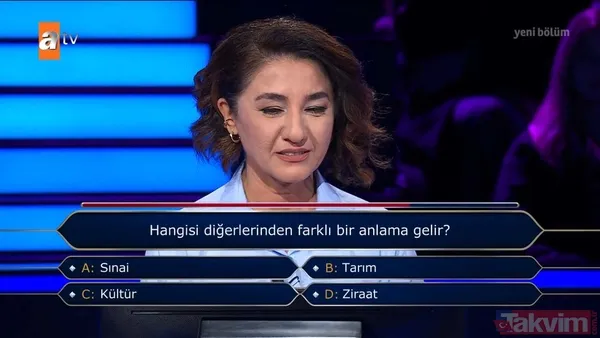 Kenan İmirzalıoğlu'nun sunduğu Kim Milyoner Olmak İster'de kafa karıştıran Demet Akalın sorusu - 33