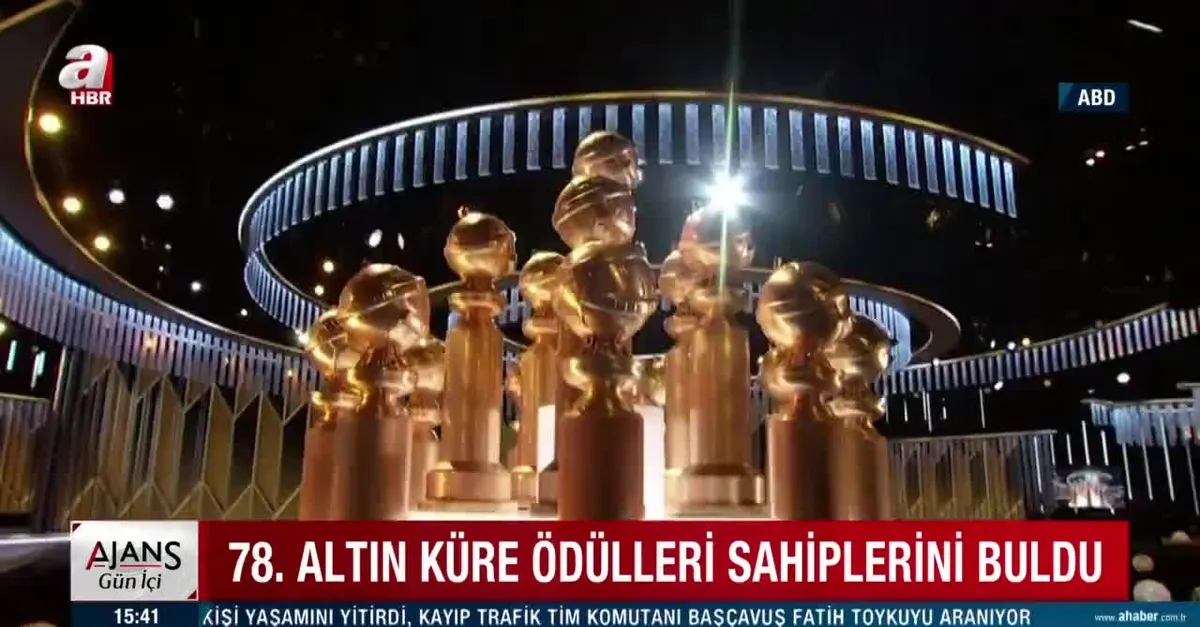 78. Altın Küre Ödülleri sahiplerini buldu