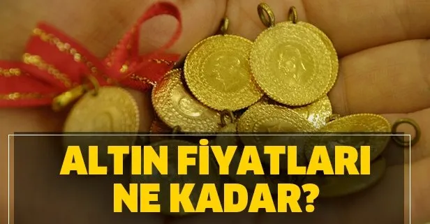 Çeyrek ve gram altın fiyatları ne kadar oldu?