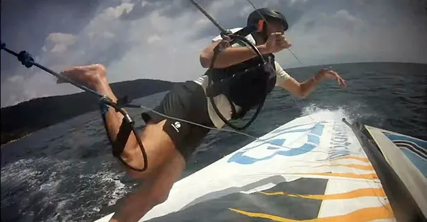 Marmara Denizi'nde korku dolu anlar! Boğulmaktan son anda kurtuldular