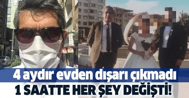 4 aydır kendini evde izole ediyordu! 1 saatte her şey değişti