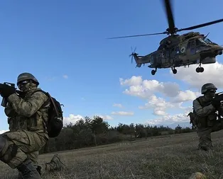 Kaplanlar karadan girdi! Kartallar havadan vurdu!