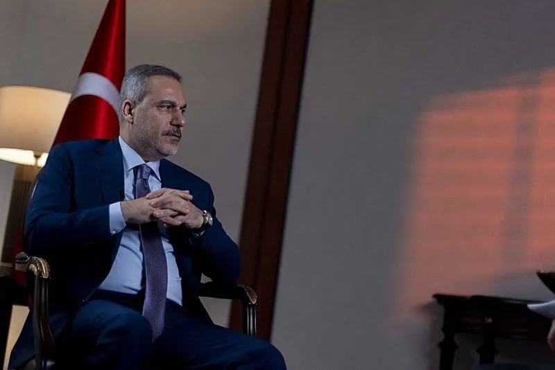 Dışişleri Bakanı Hakan Fidan, Al Jazeera'nın sorularını yanıtladı. (AA)