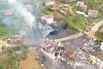 Yangın küle çevirdi!