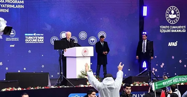 MHP lideri Devlet Bahçeli Osmaniye'de konuştu: Devlet millet felakete karşı aynı safta birleşti | "Bölgenin lideri Erdoğan"