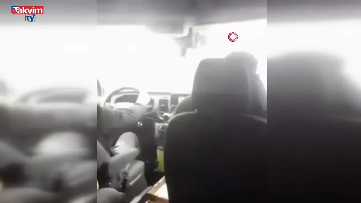 Kırklareli’nde tehlikeye yolculuk kamerada