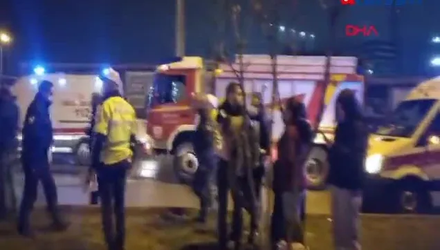 Son dakika: Ankara’da EGO otobüsü devrildi
