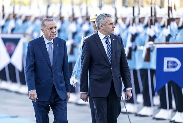 Başkan Erdoğan ve Avusturya Cumhuriyeti Şansölyesi Karl Nehammer'den önemli açıklamalarda bulundu-12