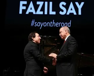 Fazıl Saydan Başkan Erdoğanın katıldığı konser sonrası ilk açıklama