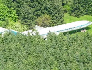 O uçak böyle görüntülendi