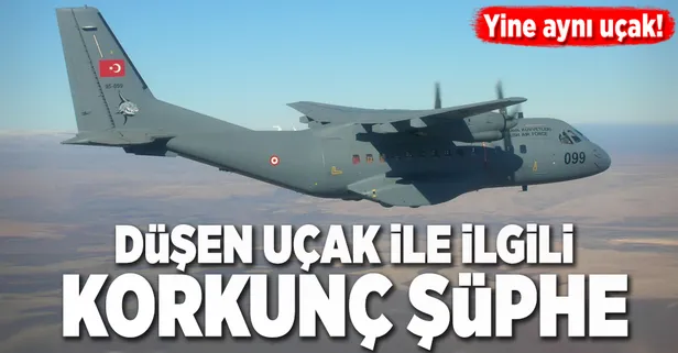 Düşen uçak ile ilgili korkunç iddia!