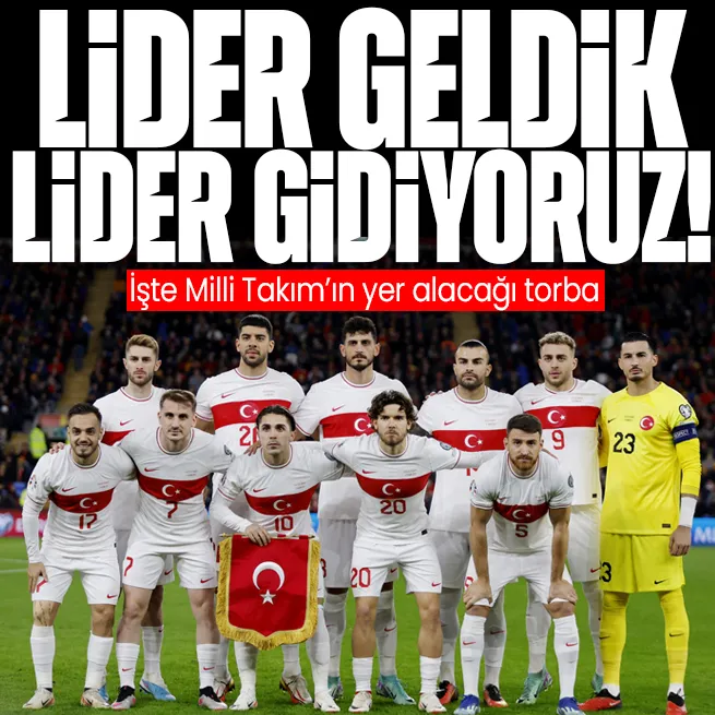 Türkiye Galler ile berabere kaldı! Lider geldik lider gidiyoruz