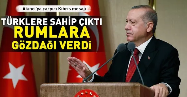 Başkan Erdoğan’dan Kıbrıs mesajı: Çözümsüzlüğün mağduru olmasına izin vermeyeceğiz