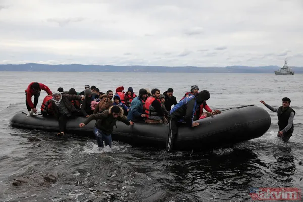 Ajanslar son dakika olarak duyurdu: İşte Yunanistan'a ulaşan göçmen botları - 45