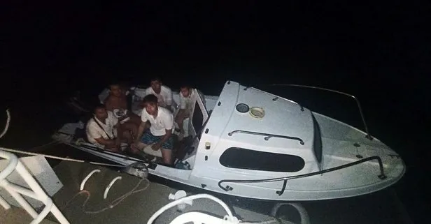 Bodrum’da FETÖ’cü 6 eski asker tekne ile Yunanistan’a kaçarken yakalandı