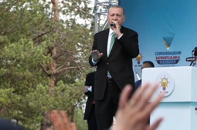 Başkan Erdoğan Bayburt'ta konuştu