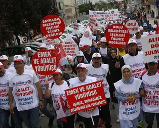 11 gündür Bolu’dan Ankara’ya yürüyen işçiler CHP’nın kapısına dayandı! Kılıçdaroğlu namus sözü vermişti