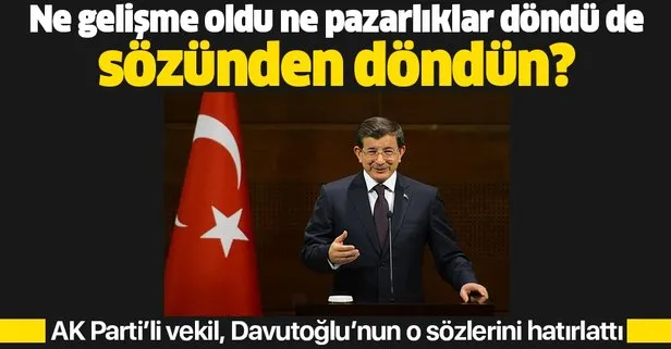 AK Parti vekili Alpay Özalan’dan eski Başbakan Davutoğlu’na sert eleştiri: Sadık hali buysa...