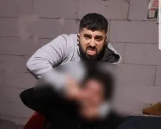 İnfial yaratan görüntü! Engelli genci öldüresiye dövdü