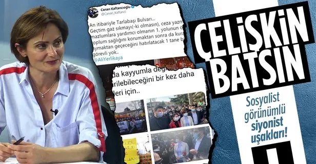 Canan Kaftancıoğlu İsrail zulmünden değil protestolardan rahatsız oldu!