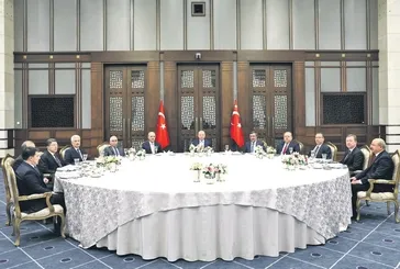 Başkan Erdoğan Külliye’de zirveyi topladı! Yasama-yürütme ve yargı aynı masada buluştu