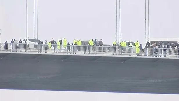 Son dakika: 15 Temmuz Şehitler Köprüsü'nde intihar girişimi! Ekipler olay yerinde-2