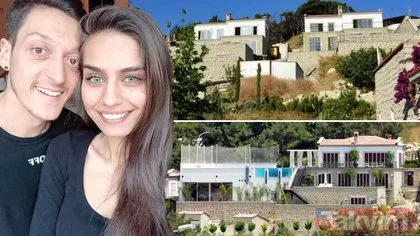 Mesut Özil ve eşi Amine Gülşe’nin 10 milyon TL’lik dudak uçuklatan evi: Burayı alırsanız Mesut’a komşu olacaksınız