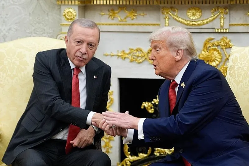 ABD Başkanı Donald Trump ve Başkan Recep Tayyip Erdoğan (EPA)