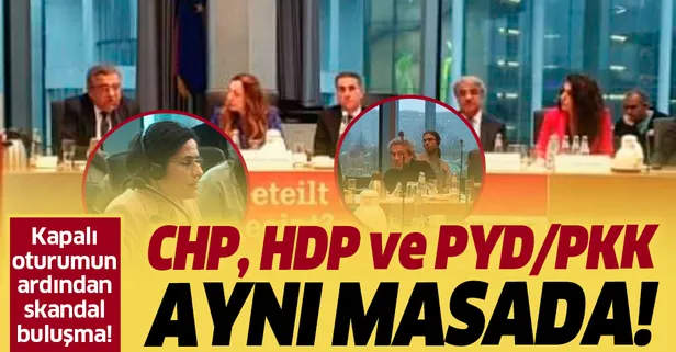 Meclis'teki kritik oturumun ardından CHP, HDP ve PYD/PKK aynı masada!