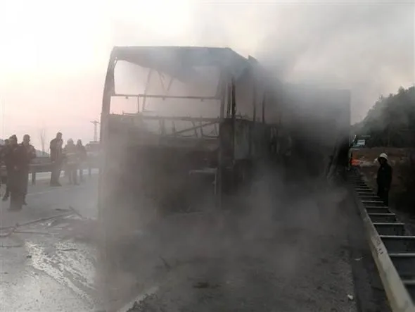 Çorum'da feci kaza-5