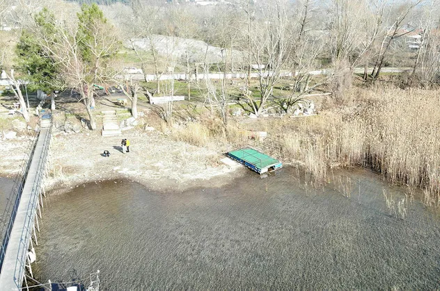 Sapanca Gölü'nde alarm! Su seviyesi 40 metre çekildi