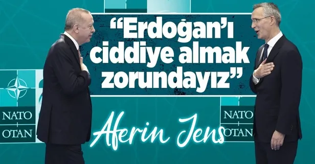NATO Genel Sekreteri Stoltenberg: Erdoğan'ın dile getirdiği endişeleri ciddiye almak zorundayız