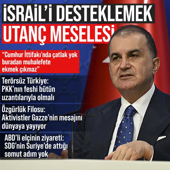 AK Parti Sözcüsü Ömer Çelik’ten MYK sonrası önemli açıklamalar! İsrail insanlık dışı karakterini bir kez daha gösterdi