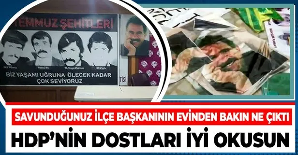 CHP’nin kalkan olduğu HDP’nin Esenyurt İlçe Başkanının evinde çıkan dokümanlarda flaş detay!