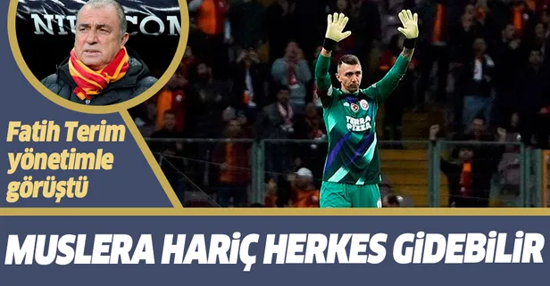 Fatih Terim yönetimle görüştü: Muslera hariç herkes gidebilir