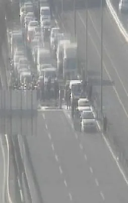 E-5'te zincirleme kaza!